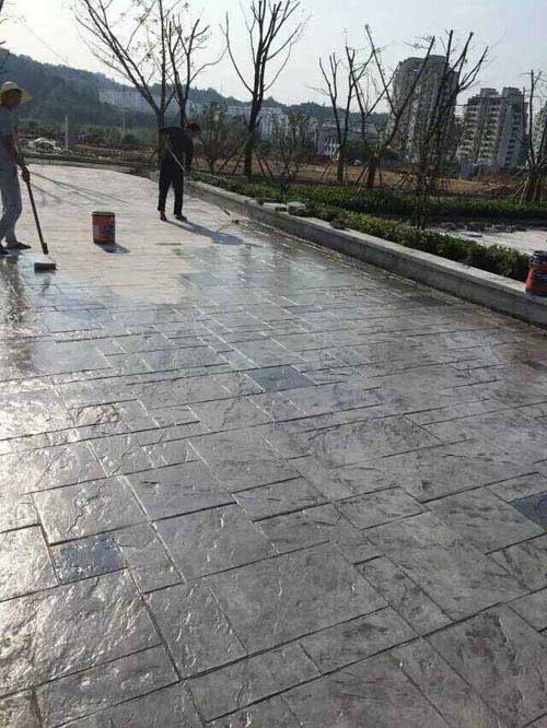 壓模地坪案例圖片